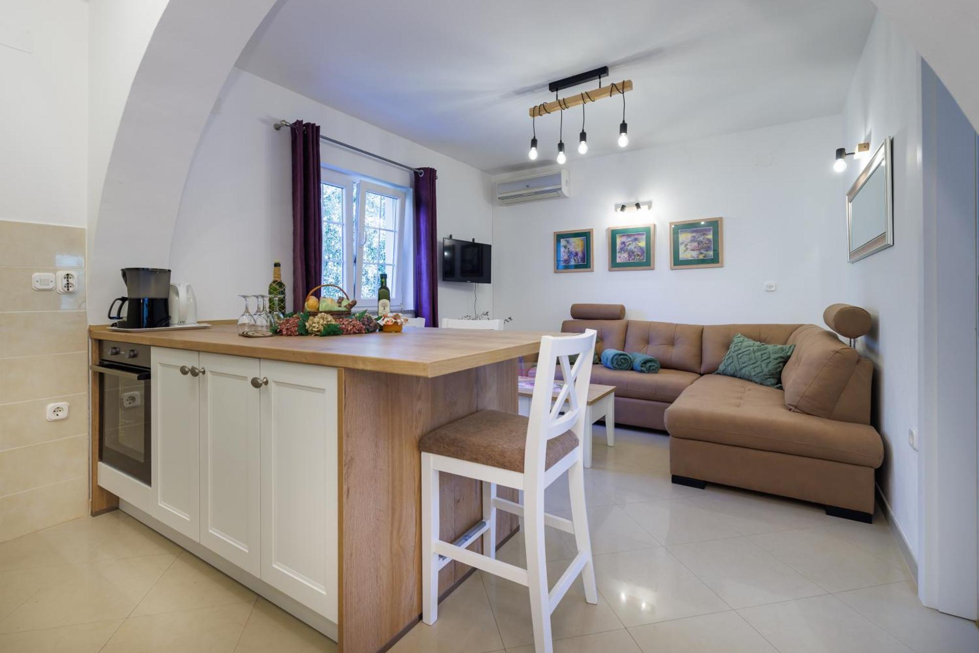 Apartmani Olea Krk Krk Town Exteriör bild